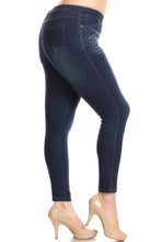 Load image into Gallery viewer, Denim Washed Jeggings
