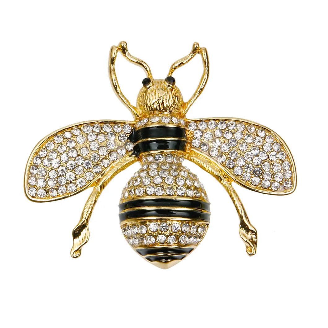 Queen Bee Brooch Pin