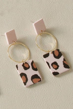 Load image into Gallery viewer, Charm Clay Statement Earrings
