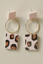 Load image into Gallery viewer, Charm Clay Statement Earrings
